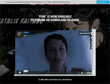 Tablet Screenshot of pinktheseries.com